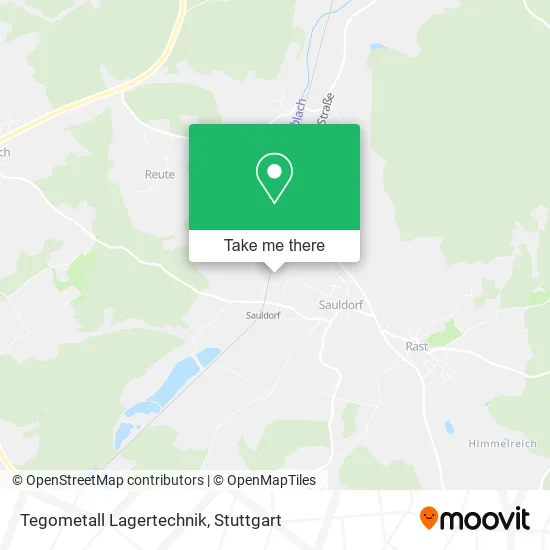 Карта Tegometall Lagertechnik