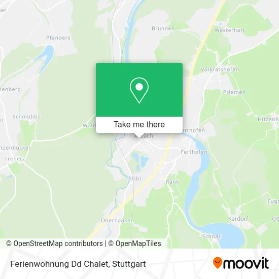Ferienwohnung Dd Chalet map