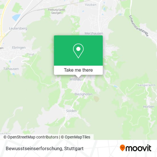 Bewusstseinserforschung map