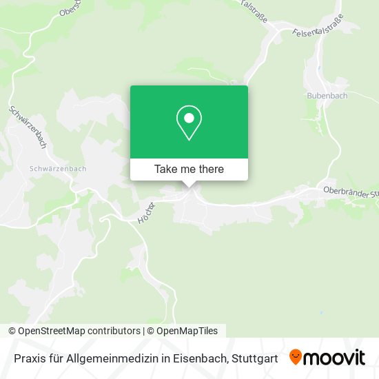 Praxis für Allgemeinmedizin in Eisenbach map