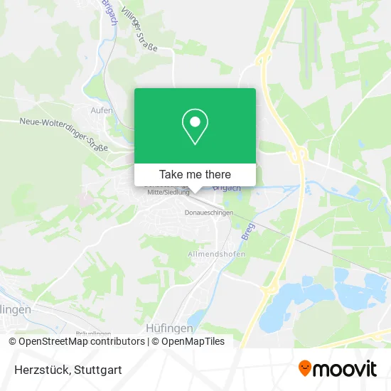 Карта Herzstück