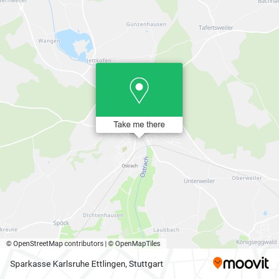 Sparkasse Karlsruhe Ettlingen map