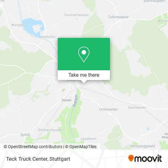 Карта Teck Truck Center