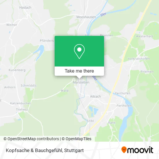 Карта Kopfsache & Bauchgefühl
