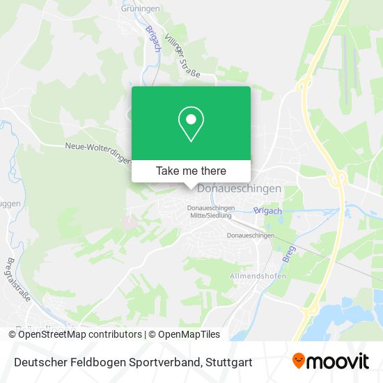 Deutscher Feldbogen Sportverband map