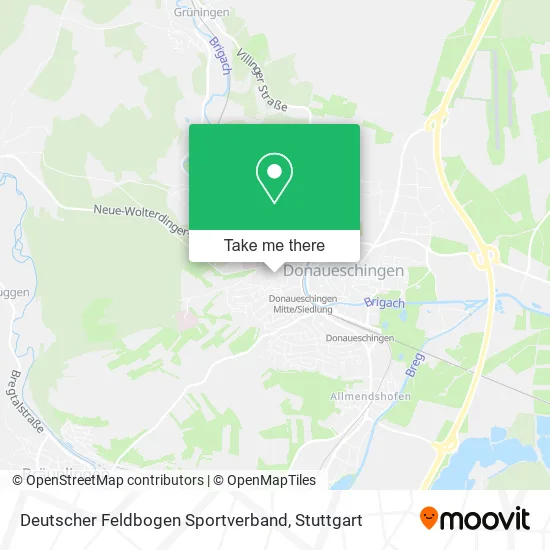 Карта Deutscher Feldbogen Sportverband