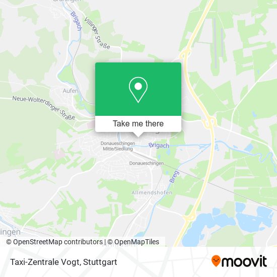 Taxi-Zentrale Vogt map