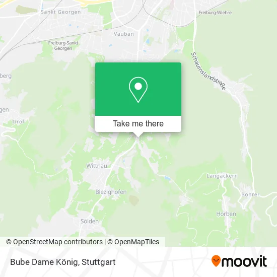 Карта Bube Dame König