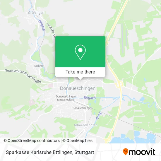 Карта Sparkasse Karlsruhe Ettlingen