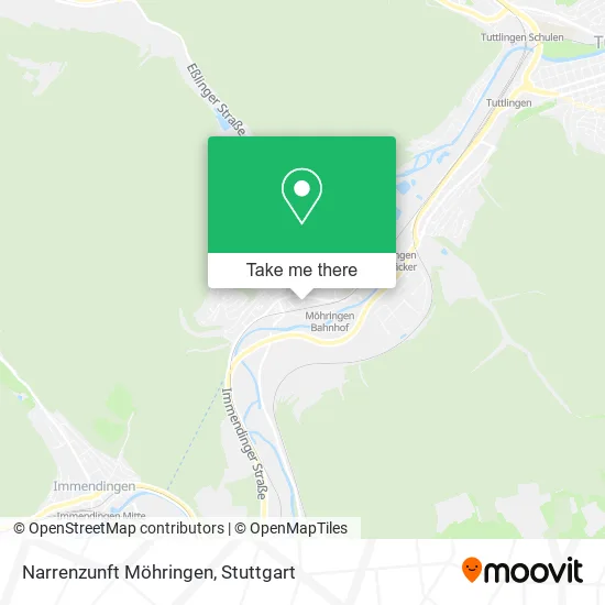 Карта Narrenzunft Möhringen