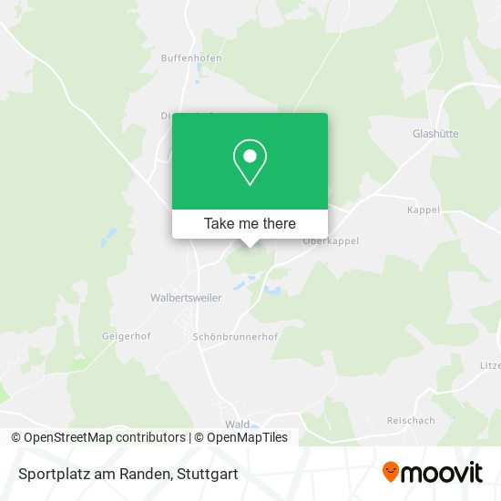 Sportplatz am Randen map