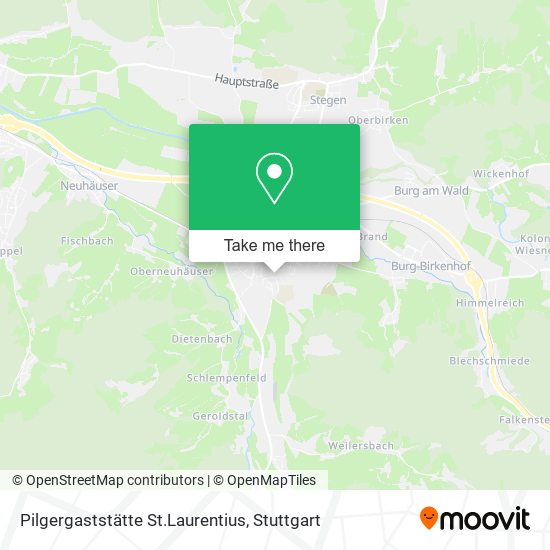 Pilgergaststätte St.Laurentius map