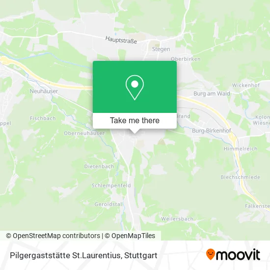 Карта Pilgergaststätte St.Laurentius