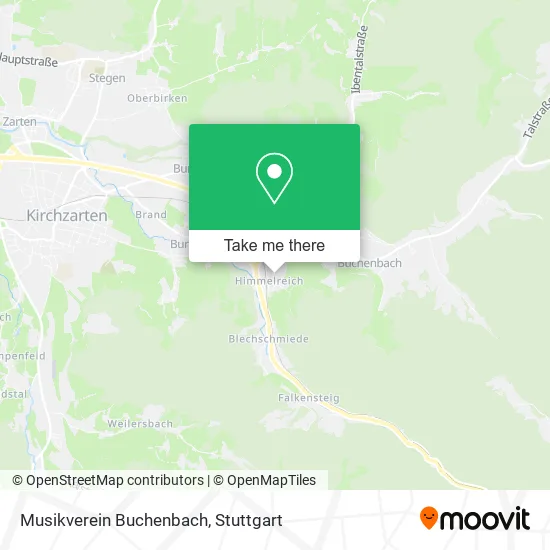 Карта Musikverein Buchenbach