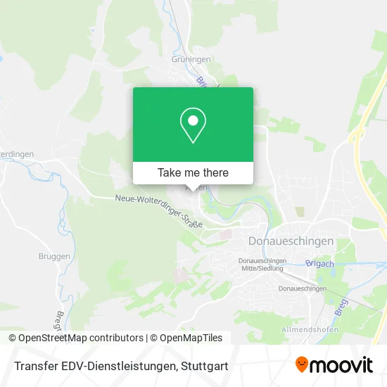 Карта Transfer EDV-Dienstleistungen
