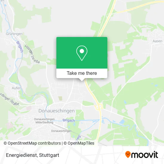 Карта Energiedienst