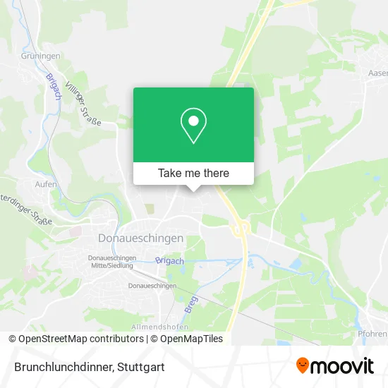 Карта Brunchlunchdinner