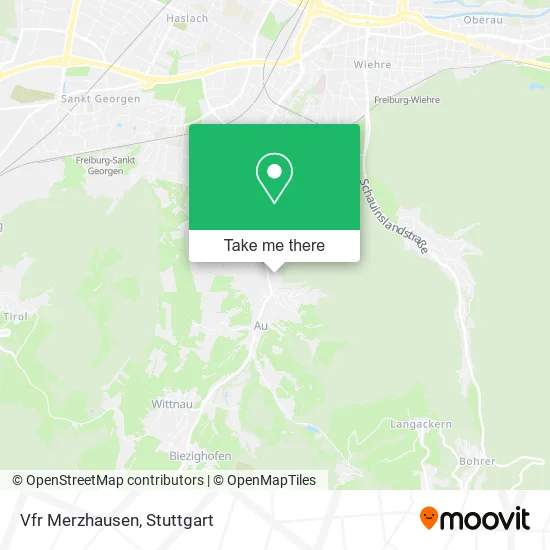 Карта Vfr Merzhausen