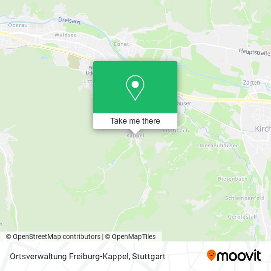 Ortsverwaltung Freiburg-Kappel map