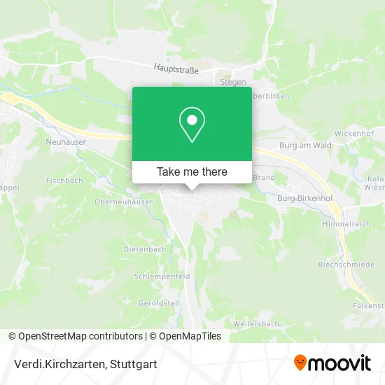 Карта Verdi.Kirchzarten