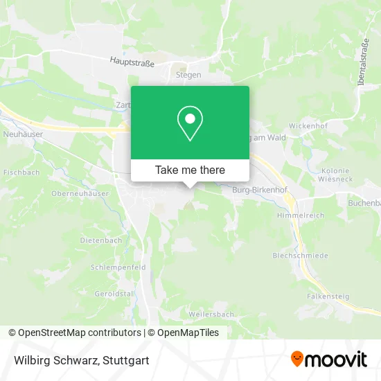 Карта Wilbirg Schwarz