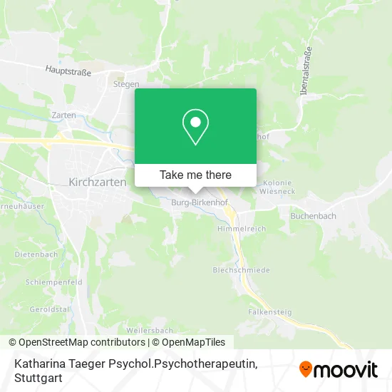 Карта Katharina Taeger Psychol.Psychotherapeutin
