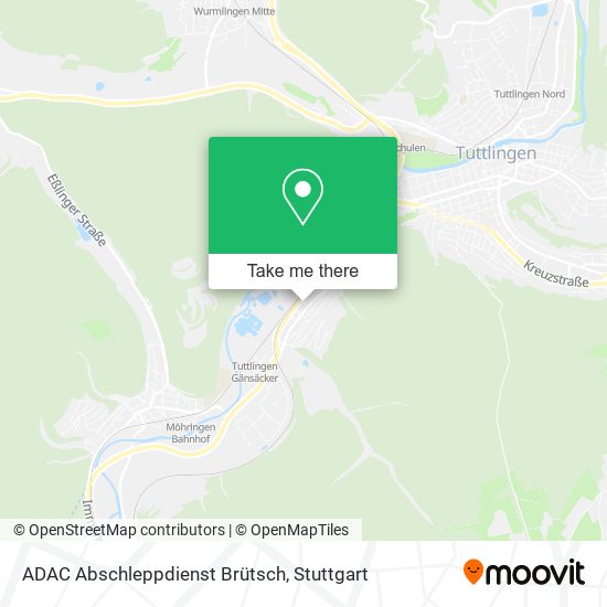 ADAC Abschleppdienst Brütsch map