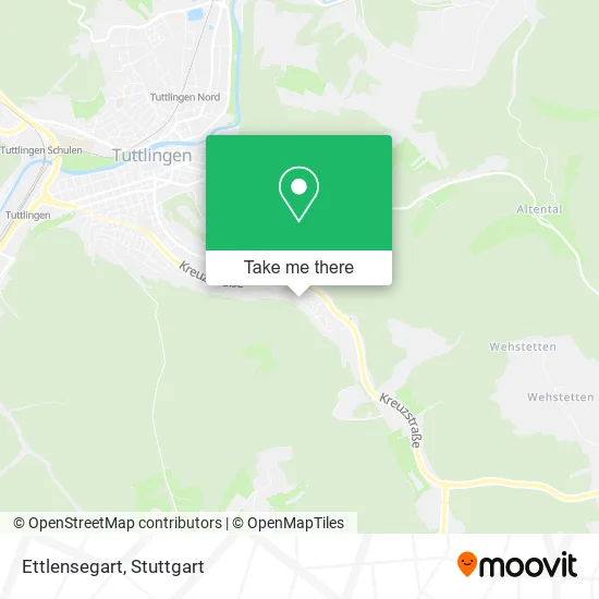 Карта Ettlensegart