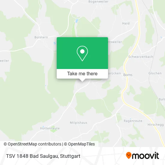 Карта TSV 1848 Bad Saulgau