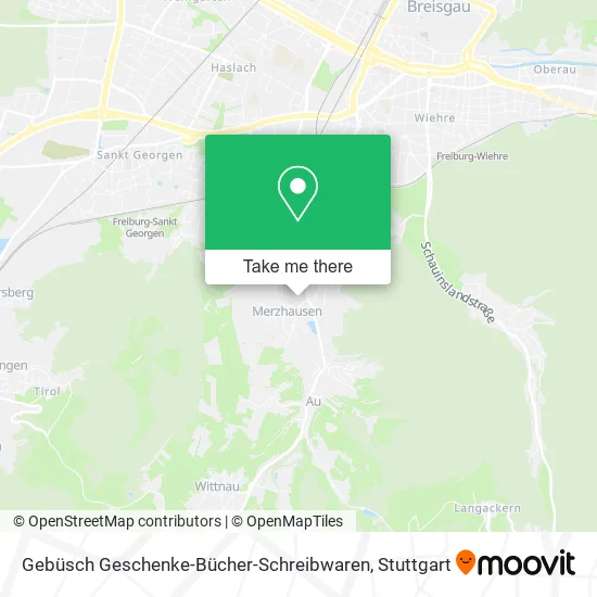 Карта Gebüsch Geschenke-Bücher-Schreibwaren