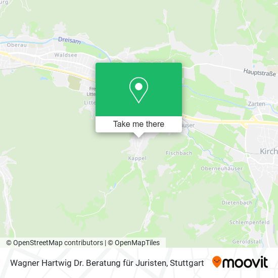 Карта Wagner Hartwig Dr. Beratung für Juristen