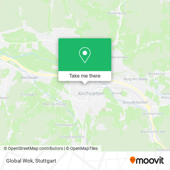 Карта Global Wok