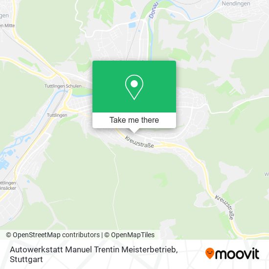 Autowerkstatt Manuel Trentin Meisterbetrieb map