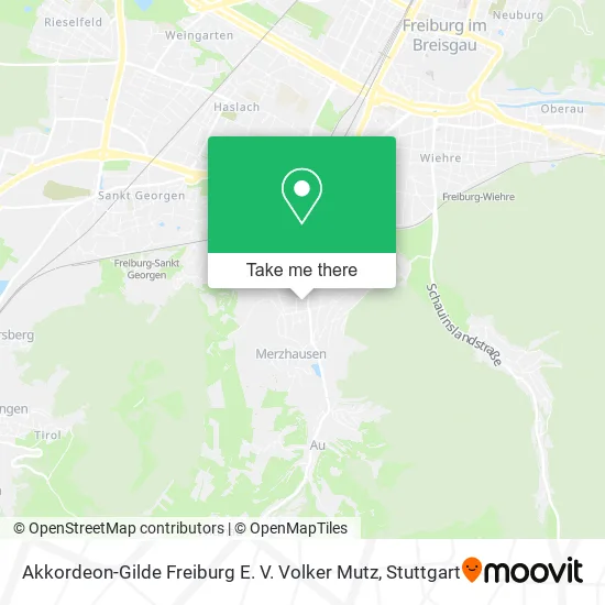 Карта Akkordeon-Gilde Freiburg E. V. Volker Mutz