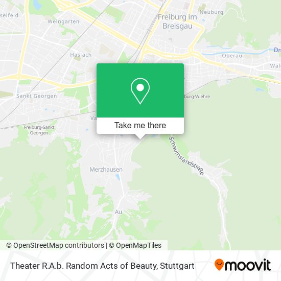 Theater R.A.b. Random Acts of Beauty map