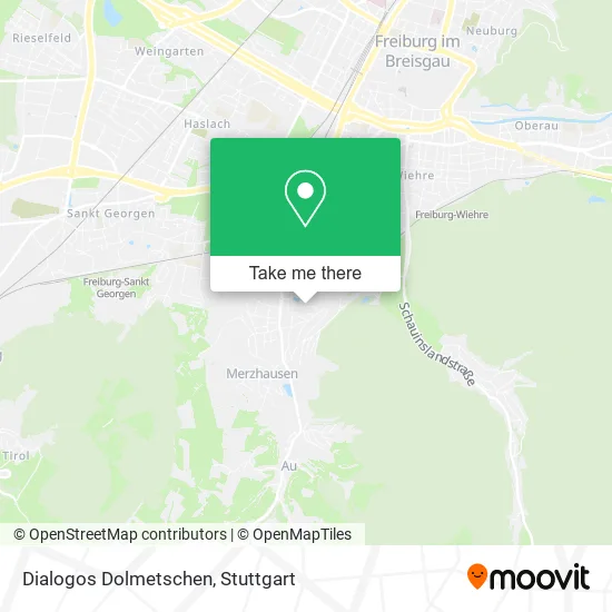 Карта Dialogos Dolmetschen