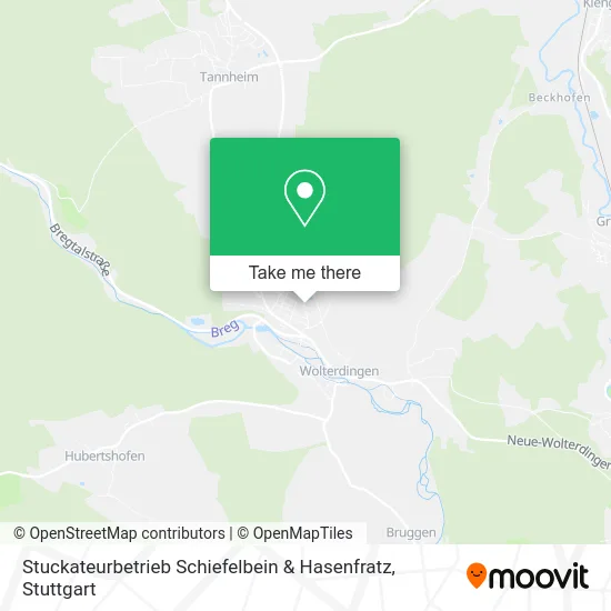 Карта Stuckateurbetrieb Schiefelbein & Hasenfratz