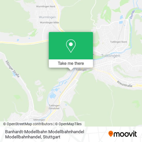 Banhardt-Modellbahn Modellbahnhandel Modellbahnhandel map