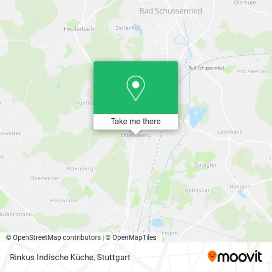 Rinkus Indische Küche map