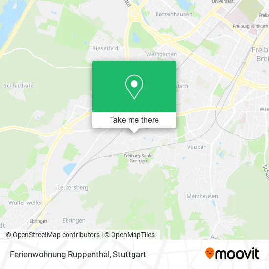 Карта Ferienwohnung Ruppenthal