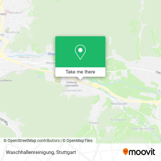 Карта Waschhallenreinigung