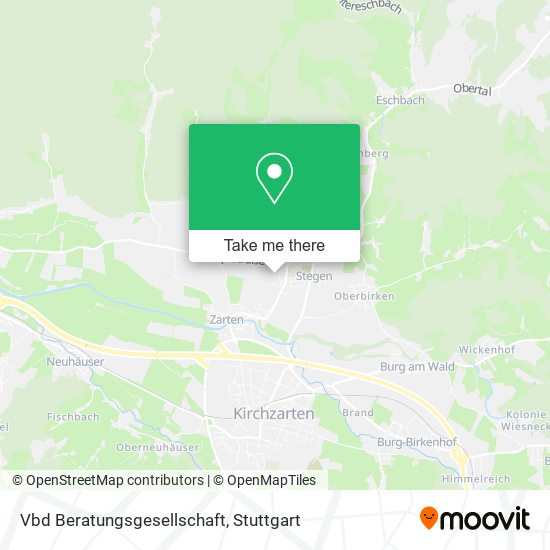 Vbd Beratungsgesellschaft map