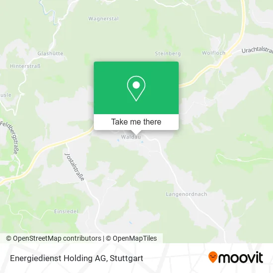 Карта Energiedienst Holding AG