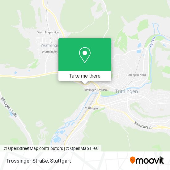 Trossinger Straße map
