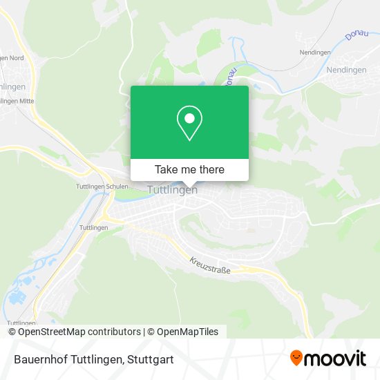 Bauernhof Tuttlingen map