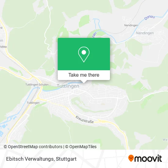 Карта Ebitsch Verwaltungs