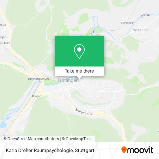 Карта Karla Dreher Raumpsychologie