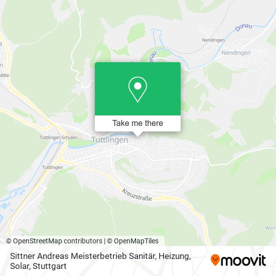 Sittner Andreas Meisterbetrieb Sanitär, Heizung, Solar map