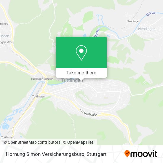 Hornung Simon Versicherungsbüro map