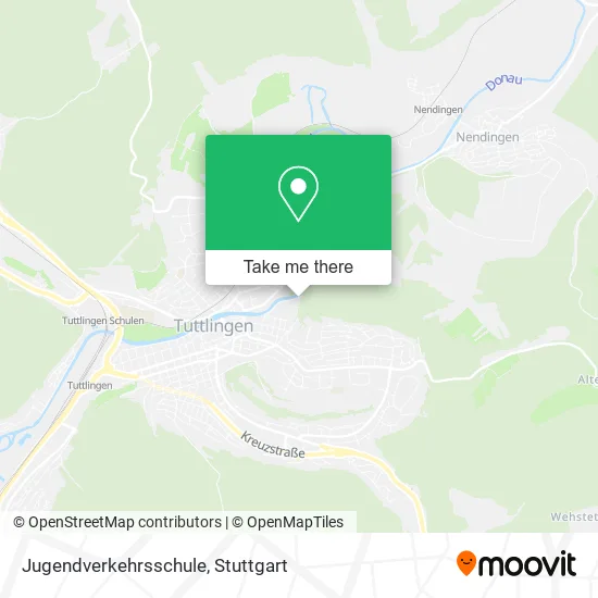 Карта Jugendverkehrsschule